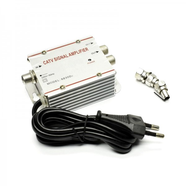 Product Image for Amplificator Semnal TV 2 Iesiri 8830D2T 20dB 12F017 XXM