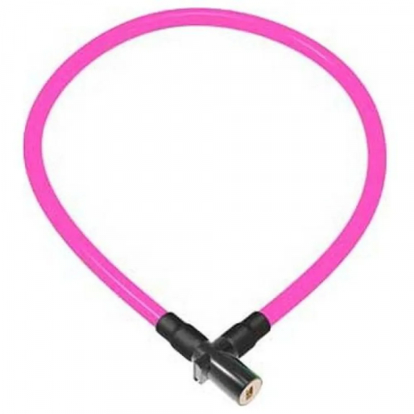 Product Image for Antifurt bicicleta cu cablu Roz YCC2/6/60 MNR7256