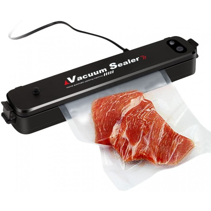 Product Image for Aparat de Vidat cu Pungi Incluse Etansare Automata Vacuum Sealer 90W