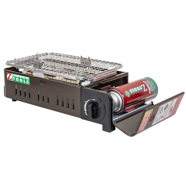 Product Image for Aragaz camping cu arzator mare 2.2Kw grill si tava Zilan ZTS5615