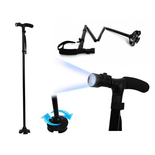 Product Image for Baston Pliabil cu Lanterna Ultimate Magic Cane