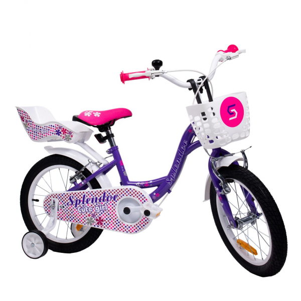 Product Image for Bicicleta pentru copii 16 Inch Splendor Mov BIC16MOV JGR