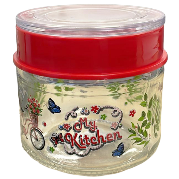 Product Image for Borcan Sticla cu capac DIV.Modele 330ml Sarina S283 CNN52214