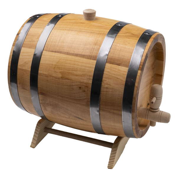 Product Image for Butoi pentru decor din lemn masiv de arin 5L Zilan EXT 7208