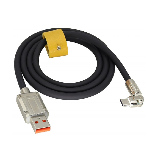 Product Image for Cablu Super Fast 120W Usb Tip C Alb Negru CA 8833 2B041 XXM