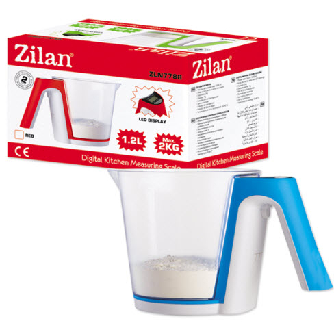 Product Image for Cantar de Bucatarie Digital cu Recipient Zilan ZLN7788