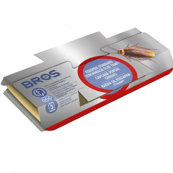 Product Image for Capcana cu lipici impotriva gandacilor si altor insecte taratoare Bros DNC31150