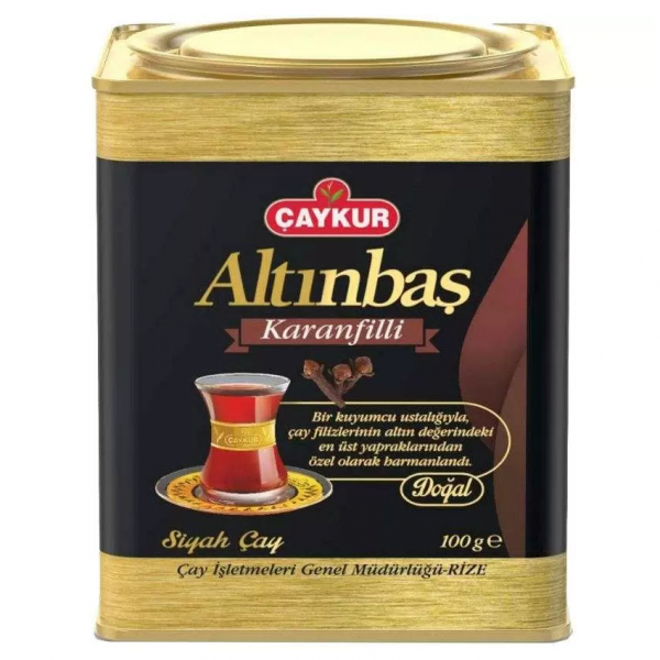 Product Image for Ceai Negru Traditional Turcesc Caykur Altinbas Karanfilli Aroma Cuisoare 100g MGR34770