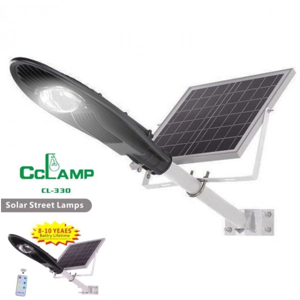 Product Image for Corp Iluminat Exterior Lampa Solara COB LED 30W IP65 Telecomanda CL330