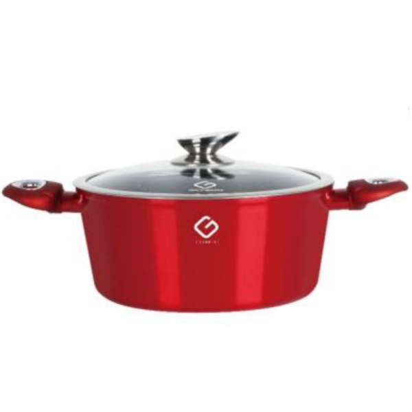 Product Image for Cratita Aluminiu Ceramica Marmorata Inductie 24x12cm 4.3l Grunberg GR8824