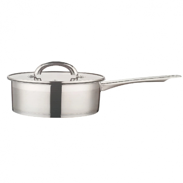Product Image for Cratita INOX cu capac din sticla 16cm 1.90l Grunberg GR7017