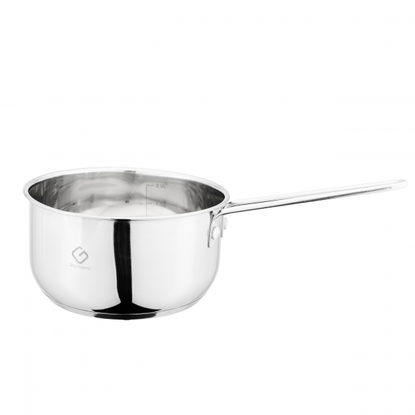 Product Image for Cratita INOX inductie maner nituit 16cm 1.50l Grunberg GR3199
