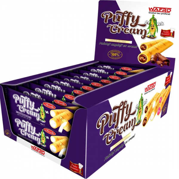 Product Image for Cutie 24 Rulouri foi vafe crema cacao Morello 24x18g MGR6916