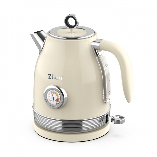 Product Image for Fierbator RETRO 1.7L 2200W rotire 360 crem Zilan ZLN1184