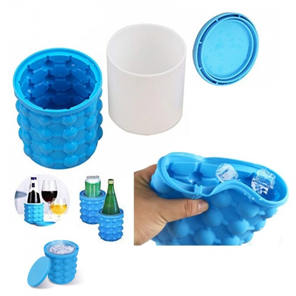 Product Image for Frapiera Silicon 2in1 Cuburi Gheata si Racire Sticla
