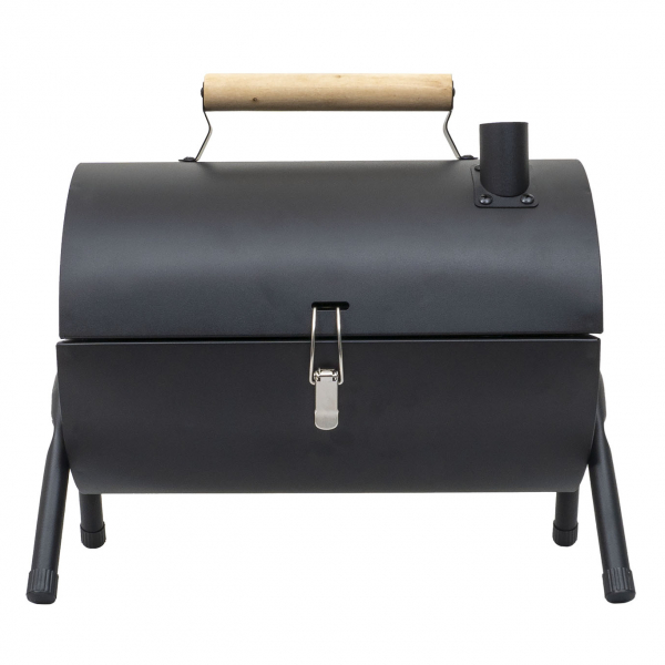 Product Image for Gratar metalic cilindric cu 2 grile gatit negru Zilan ZTS8331