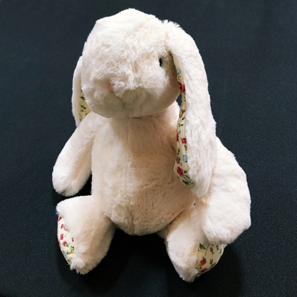 Product Image for Iepuras de Plus Moale Crem 25cm Baiat