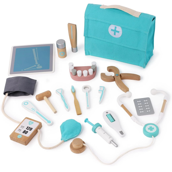 Product Image for Joc lemn pentru copii micul dentist gentuta stomatologului varsta 3-10 ani 1253 CWT