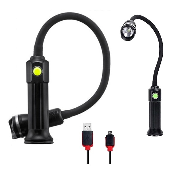 Product Image for Lampa Lucru cu Magnet Brat Mobil LED T6 1000Lm 18650 LC888 19C015 XXM