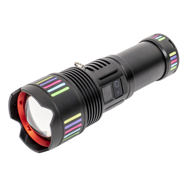 Product Image for Lanterna de mana LED 5 moduri de intensitate a luminii USB Zilan ZTS8999