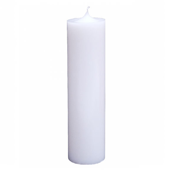 Product Image for Lumanare Parafina Alba Cilindrica Nunta Botez 7x40cm DNC51796