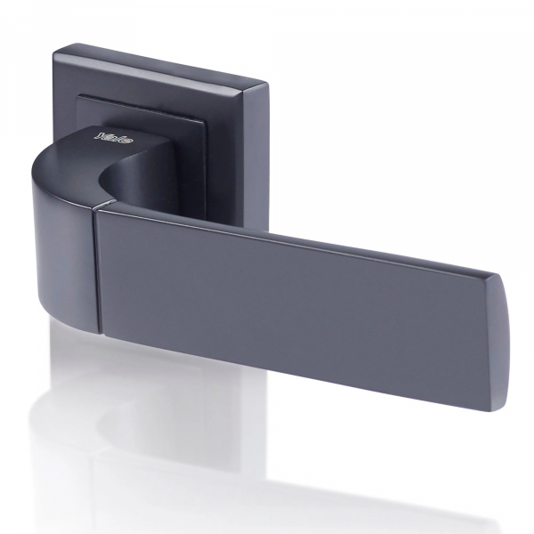 Product Image for Maner rozeta patrata usa interior Yale Bologna aluminiu negru 127x53.5mm MNR2768