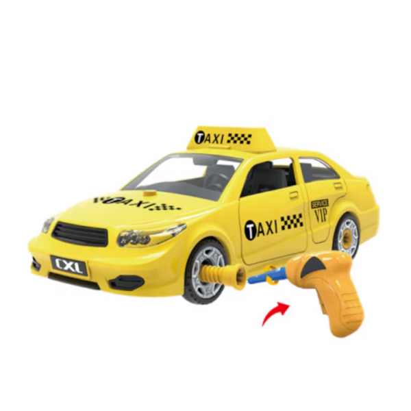 Product Image for Masina de asamblat DIY kit de asamblat masina taxi 41 piese 10CXL200-54C CWT