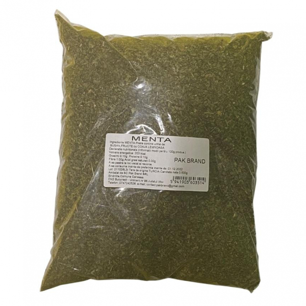 Product Image for Menta Uscata maruntita PKB 500g MGR20901
