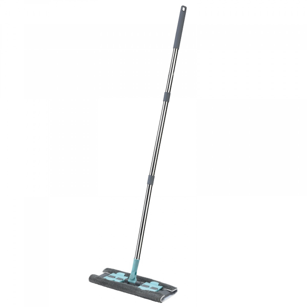 Product Image for Mop plat cu laveta microfibre cu coada telescopica Grunberg TGR3302