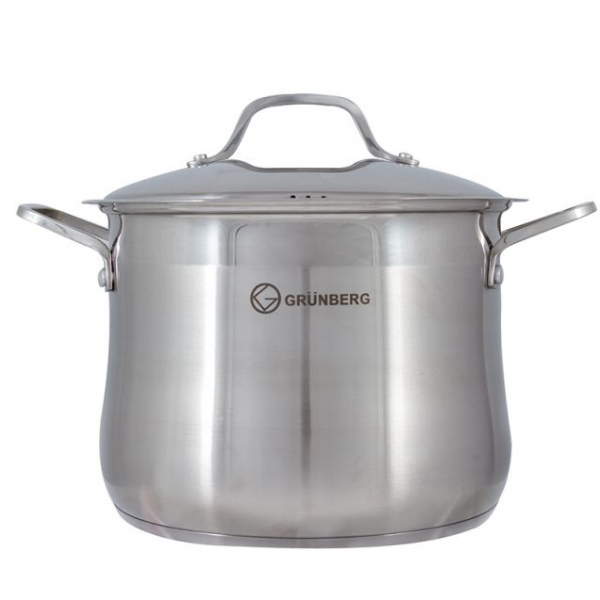 Product Image for Oala Inox cu Capac 22 Litri Grunberg GR3134
