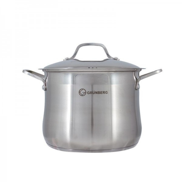Product Image for Oala Inox cu Capac Inox 24cm 9L Grunberg GR3124