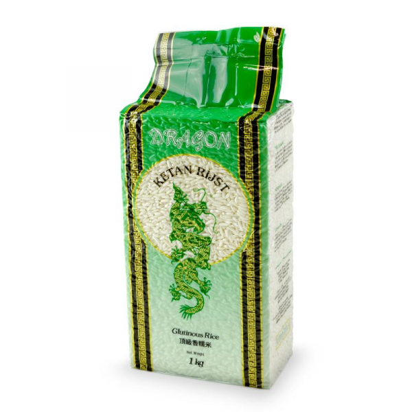 Product Image for Orez glutinos 1kg Dragon Ketan Rijst Thailanda SNM