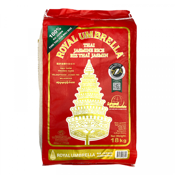 Product Image for Orez Jasmine 18kg Sac Royal Umbrella Tailanda JHS SNM