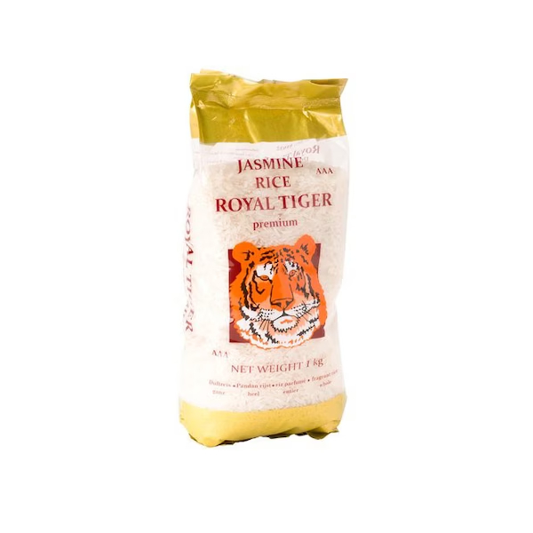 Product Image for Orez Jasmine 1kg Royal Tiger Premium Cambodgia SNM