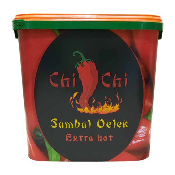 Product Image for Galeata 10kg Pasta Ardei Iute Chili Sambal Oelek Chi Chi CC MLL