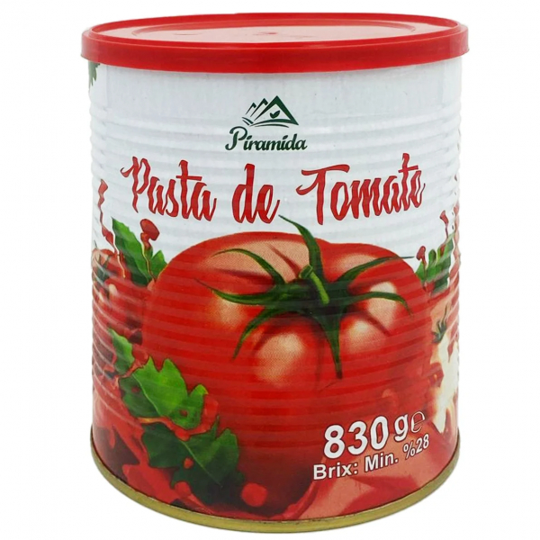 Product Image for Pasta de tomate 28% Piramida 830g MGR32224