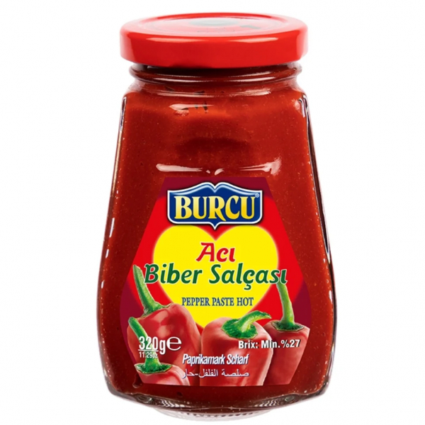 Product Image for Pasta Iute de ardei Burcu 320g MGR14464