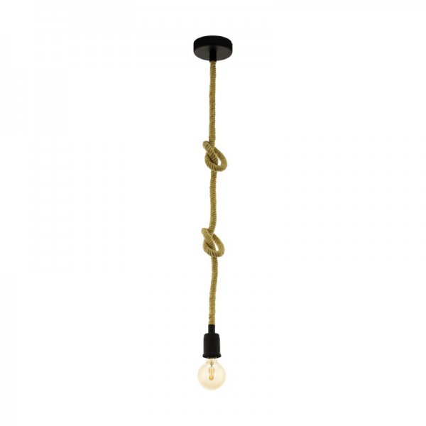 Product Image for Pendul Vintage din Sfoara 1m pentru Bec 1xE27 2937 MNR2937