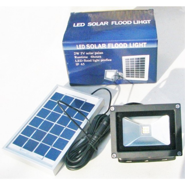 Product Image for Proiector LED 2W 5V Incarcare Panou Solar