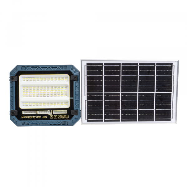 Product Image for Proiector LED Panou Solar 400W telecomanda IP66 Zilan ZTS8986
