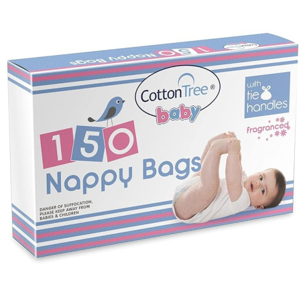 Product Image for Pungi Parfumate pentru Scutece Cotton Tree Baby 150 buc DNC64194