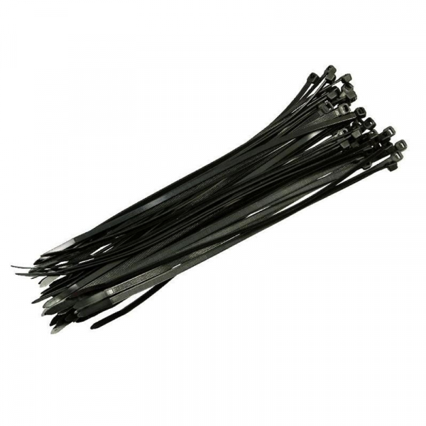 Product Image for Set 100 Coliere Plastic brida neagra 3.6x150mm Zilan ZTS8776