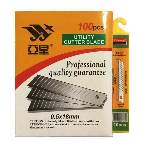 Product Image for Set 100 Rezerve Lame de Cutter Latime 18mm BRP