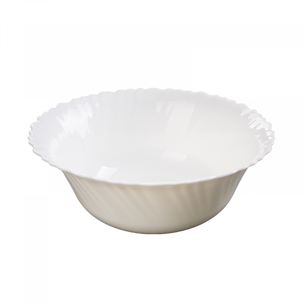 Product Image for Set 12 Boluri Salata Castroane Mici Opal Alb 12.5cm Grunberg LHW125