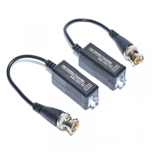 Product Image for Video Balun pasiv AHD CCTV pentru Camere Video pe Fir 12D015 XXM