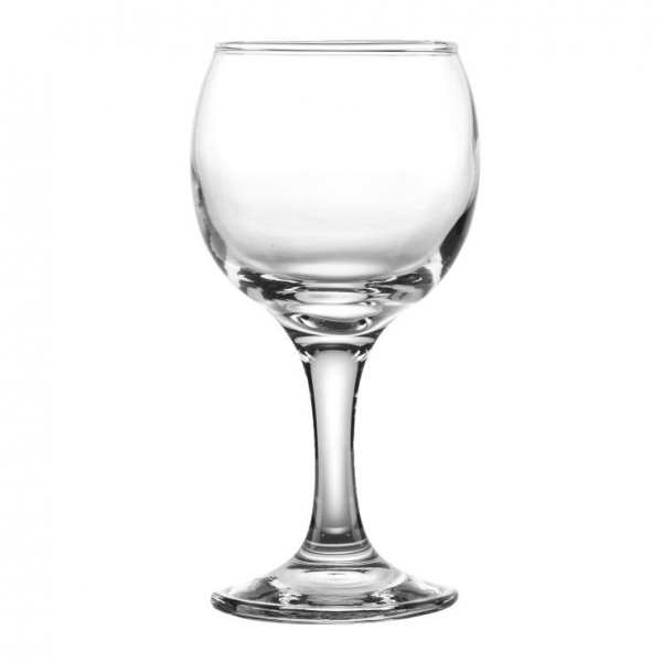 Product Image for Set 24 Pahare Sticla cu Picior 210ml 7.6x14.7cm Kouros 93502 SC6B8 DNC0992