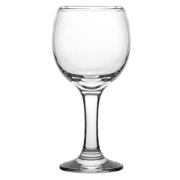 Product Image for Set 24 Pahare Sticla cu Picior 275ml 8.2x16cm Kouros 91502 SC6B4 DNC12748