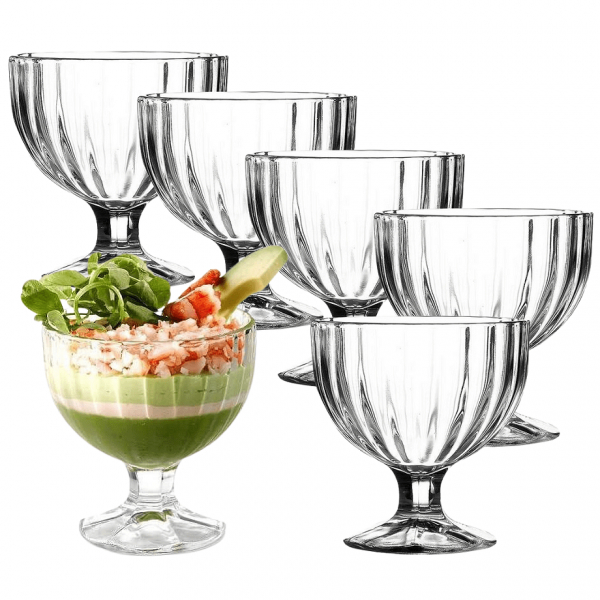 Product Image for Set 36 Cupe Sticla Inghetata 270ml Uniglass Flamengo 44854 DNC CNN