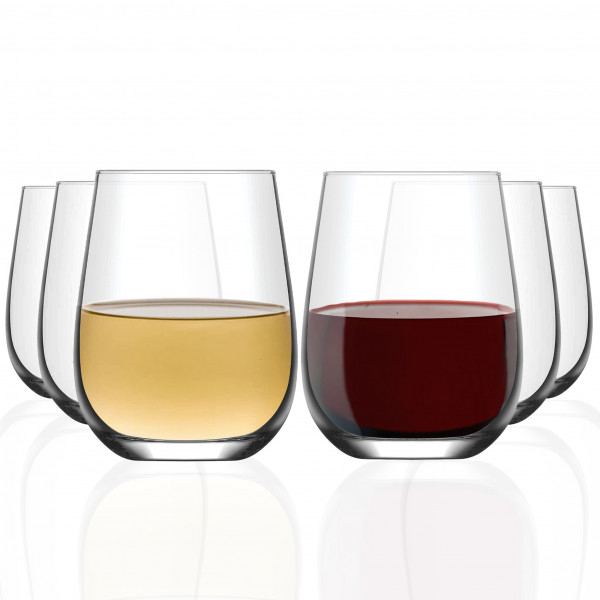 Product Image for Set 48 Pahare Sticla 475ml Vin Rosu 47.5cl 7x11.1cm LAV Gaia GAI365