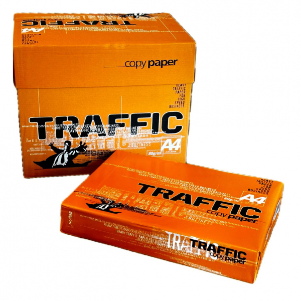 Product Image for Set 5 Topuri 5x500 Coli Albe Hartie A4 Copiator Imprimanta Laser Cerneala 80g Traffic DNC
